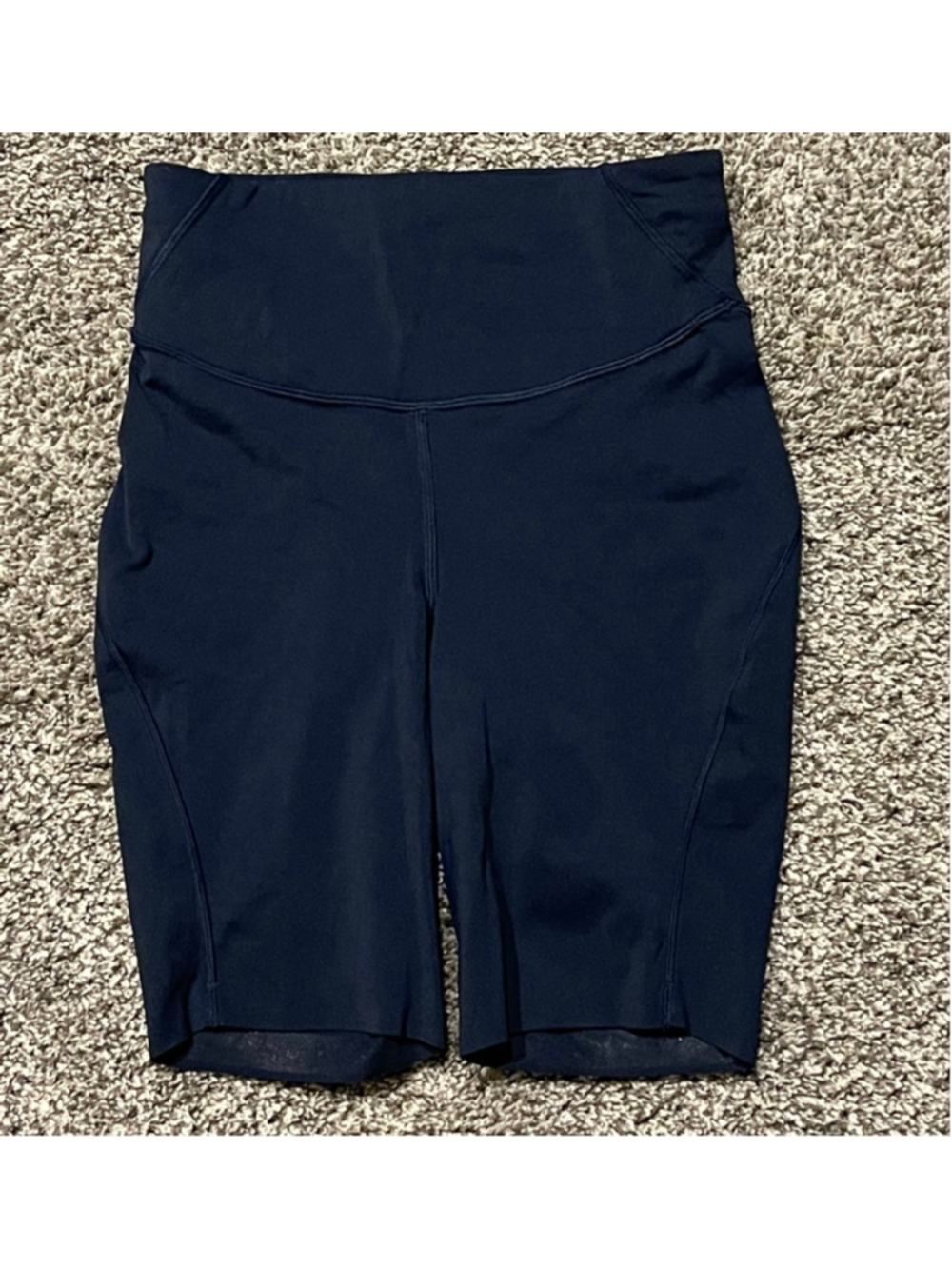 Lululemon Women’s Base Pace High-Rise Short, Size 4, 8” Inseam, True Navy, EUC